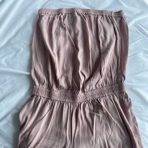 Strapless short Romper